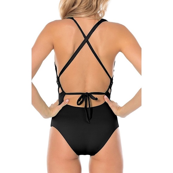 Becca Split Strap One Piece - Picture 6 of 15